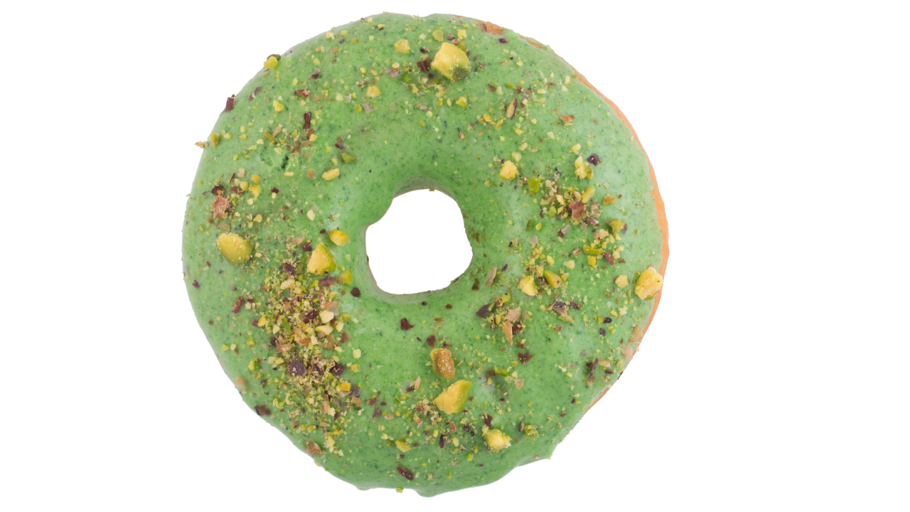 Pistachio donut